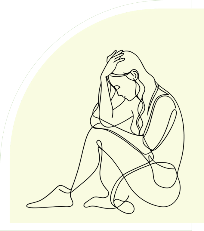 Woman overcoming trauma with therapist in San Jose CA South Bay near Forest Aven