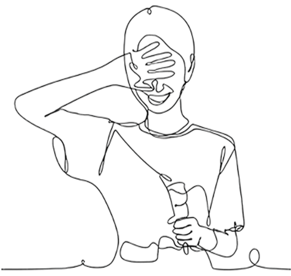 Serious Injuries line art